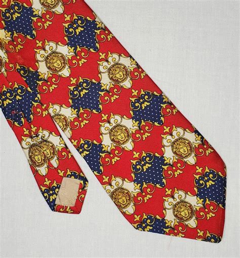 versace tie vintage|versace neck ties.